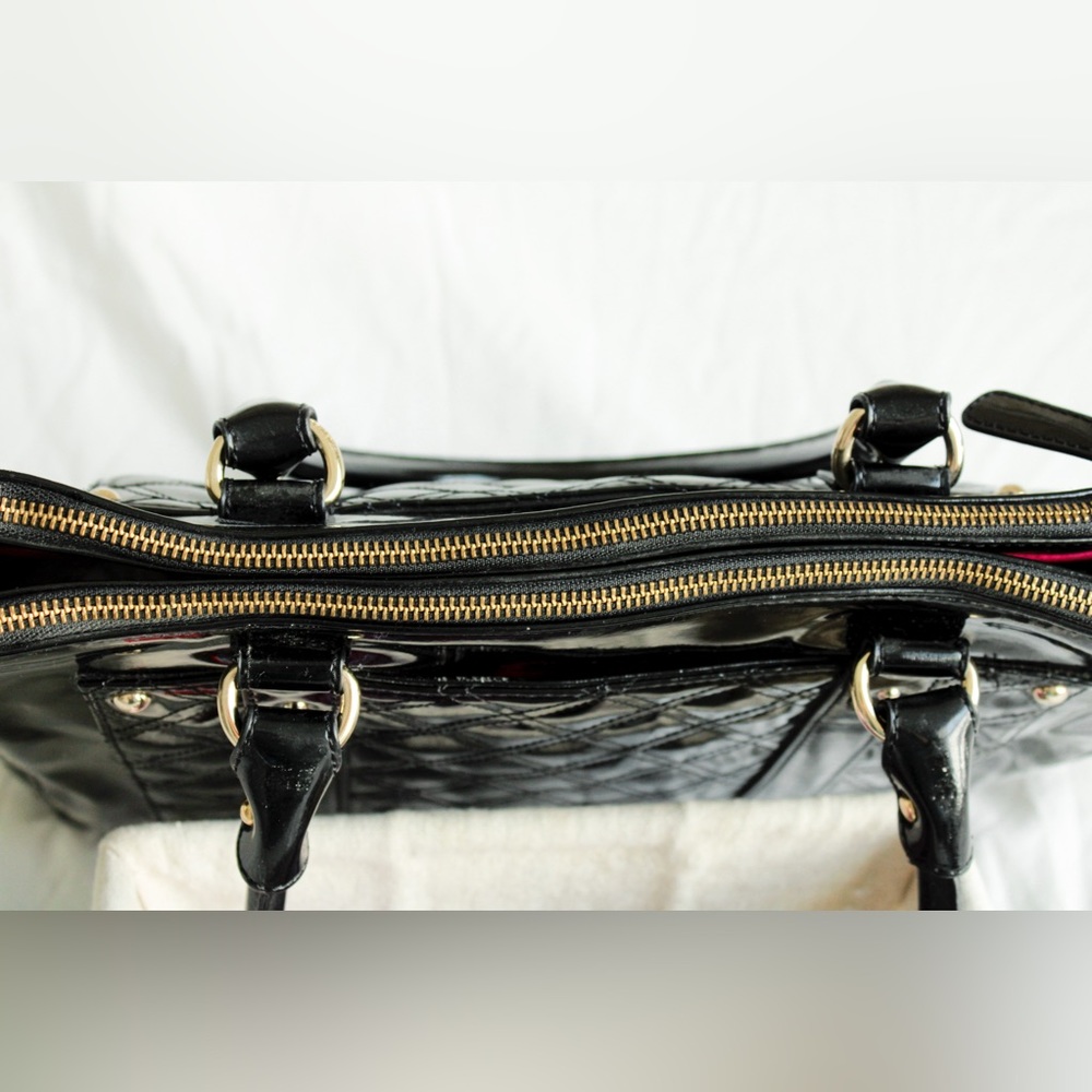 LOFT Patent Leather Tote - Picture 3 of 9